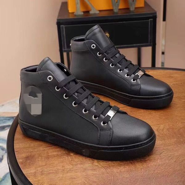 

prad starbags pp men's shoes, imported high-end cowhide made from italy, skull logo hardware avant-garde cool mjkjj0001, Black