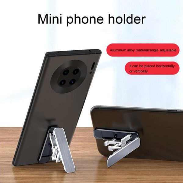 

universal mini aluminum portable folding desk mount holder bracket mobile tablet lapdeskfoldable stand for cellphone cell phone moun