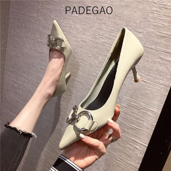 

dress shoes women 2021 luxury party heels for korean casual high, Black