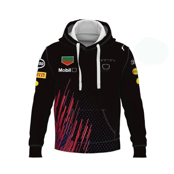 

men's hoodies & sweatshirts f1 racing formula one hoodie 3d printing team navy blue jersey autumn 2021 plus size 7xl, Black