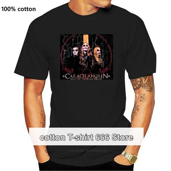 

men's t-shirts carach angren where the corpses sink forever black metal t-shirt s m  xl 2xl design basic top, White;black