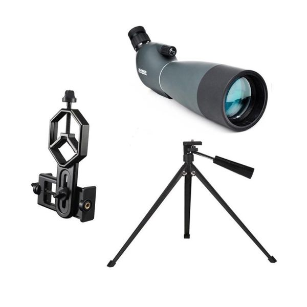 

telescope & binoculars spotting scope sv28 zoom 25-75x 70mm waterproof birdwatch hunting monocular universal phone adapter mount ship