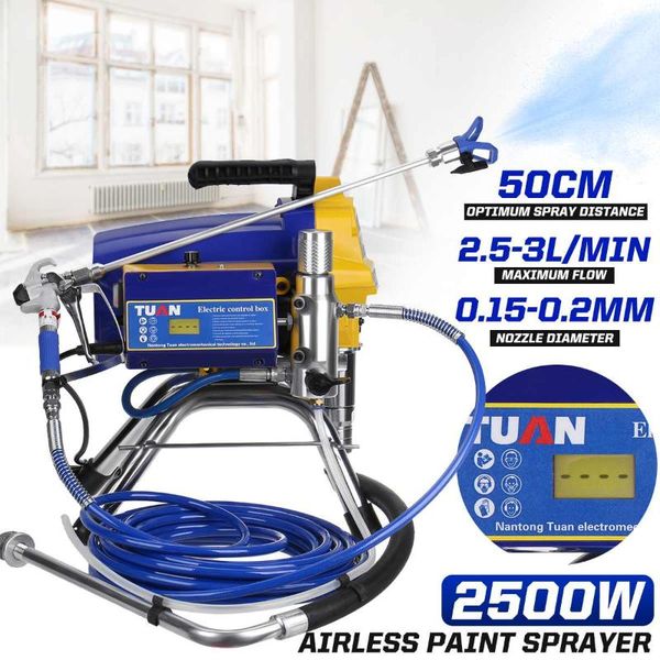 

professional spray guns 3600psi high-pressure airless spraying machine 50cm gun paint sprayer painting tool