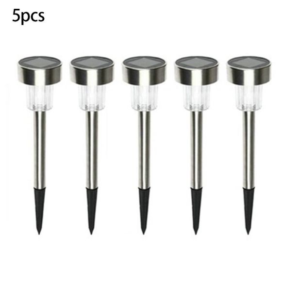 

garden light landscape lawn lampstainless steel led solar outdoor power decking waterproof decorative lamps