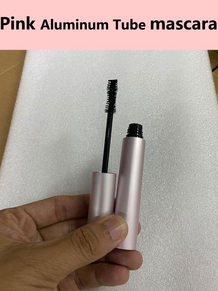 

black mascara pink aluminum tube 8ml long-lasting cruling lengthening thick