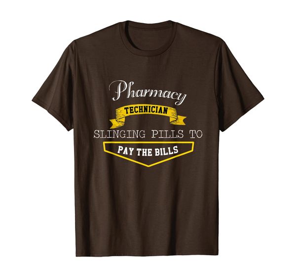 

pharmacy technician gift shirt for a funny pharma tech, White;black