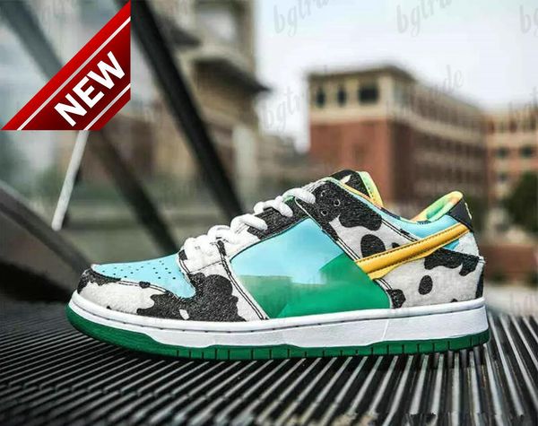 

ben and jerry x sb low -pro qs chunky dunky designer skateboard shoes mens womens trainers casual sneakers, Black