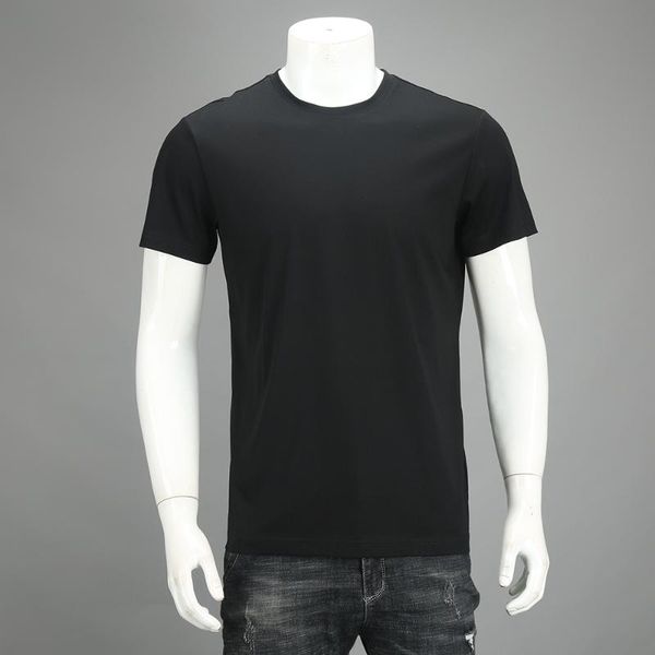

men's t-shirts 1538.men's fashion casual short sleeves, White;black