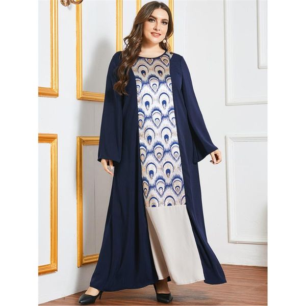 

plus size kaftan dubai abaya women muslim hijab dress patchwork vintage abayas long maxi gown vestido islamic clothing arab robe ethnic, Red