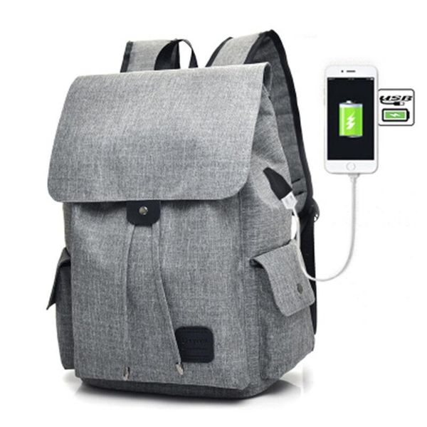 

backpack usb charging men 15.6inch lapwomen mochila school casual bag