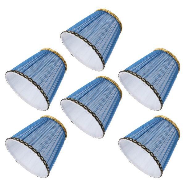 

lamp covers & shades 6pcs cloth art shade chic light cover table floor