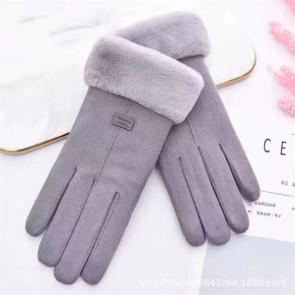 

ojim suede for fgerless mittens wter ' autumn suede for women in and and gloveswinter women' gloves autumn, Blue;gray