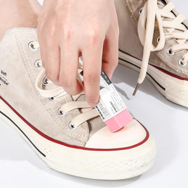 

clothing & wardrobe storage 1pcs shoe cleaning eraser suede sheepskin matte leather fabric shoes care clean brushes rubber white sneakers bo