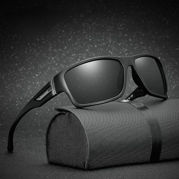 

sunglasses vintage square frame sports polarized men plastic coated for gafas hombre de sol para, White;black