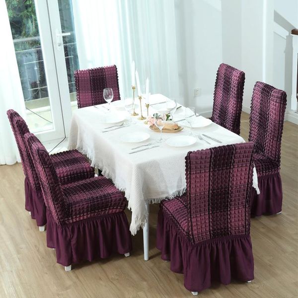 

chair covers dining cover jacquard slipcover case for chairs office wedding room spandex stretch