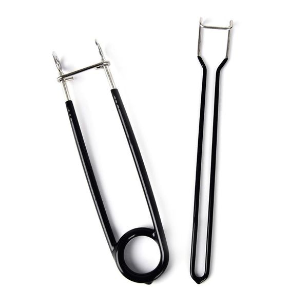 

2pcs/set stainless steel fish +jaw spreader carp trout bass lock hook remove tackle tool kits fishing accessories