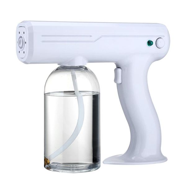 

watering equipments handheld nano atomization sanitizer sprayer disinfectant fogger machine gun wireless rechargeable
