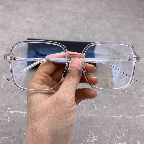 

80% off store online maxi guitar eyeglass frame ice cream the same fashion ultra light plate large transparent screw less nearsighted glasse, White;black