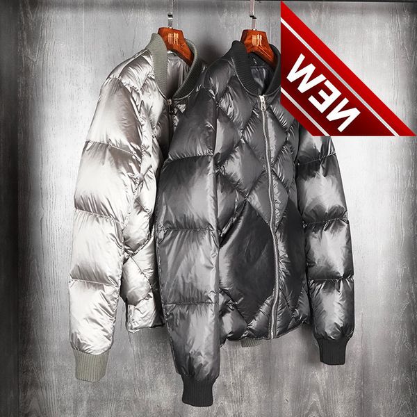 

2021 new black casual white duck down jacket outdoor winter men's warmth for men and women couples color clips to overcome