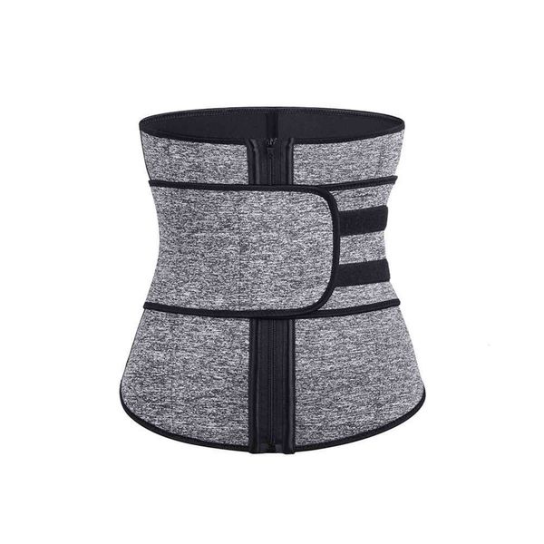 

waist tummy shaper neoprene single belt zipper shaped waist clip