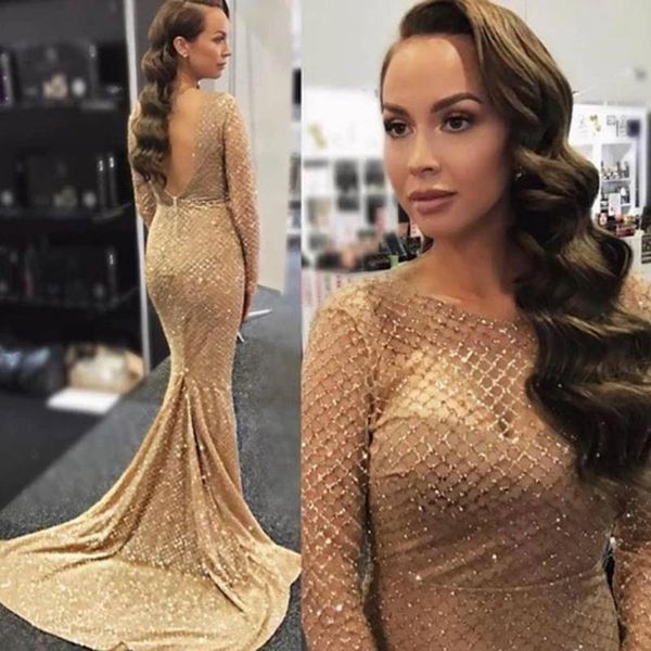 

long sleeve blakless dress women sparkly formal bridesmaid party ball prom wedding o-neck maxi dress#j30 casual dresses, Black;gray