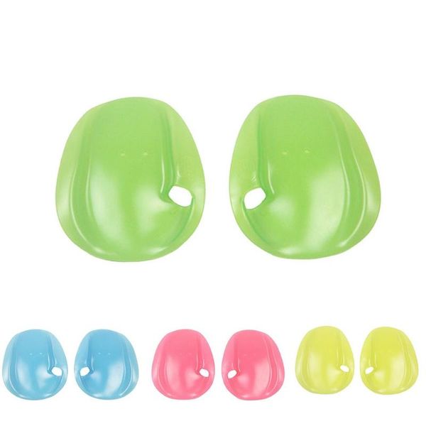 

fins & gloves 2 pcs swimming hand paddles pc translucent training adjustable fin water sports suitable for multiple strokes