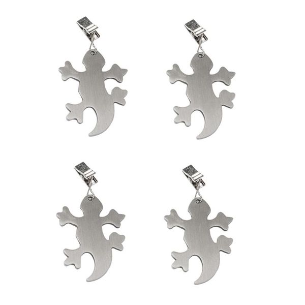 

table cloth 4pcs stainless steel heavy duty tablecloth weights with clips for indoor outdoor