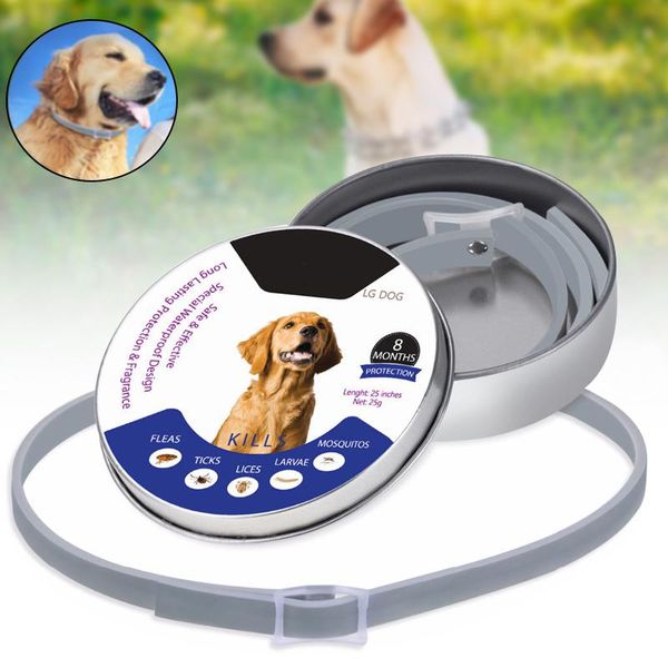 

dog collars & leashes flea and tick collar for dogs cat anti-flea pet supplies l5
