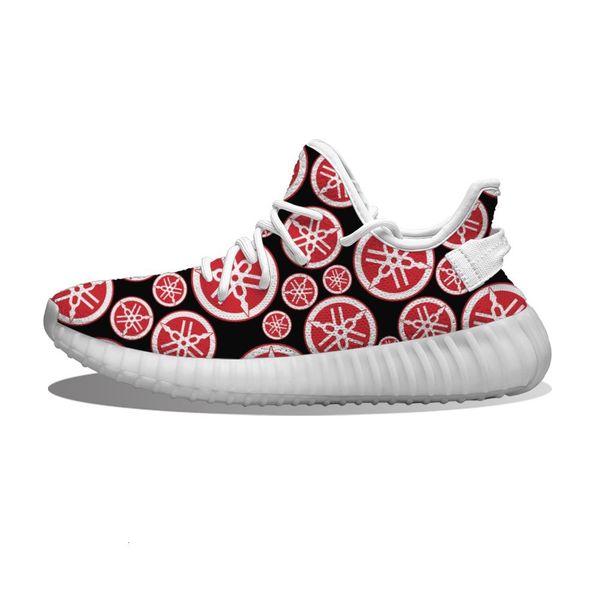 

diy custom yama motorcycle logo red running sho mh printed mens womens trainers outdoor sports sneakers