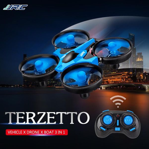 

in 1 rc drone 1/20 flying dron land driving model remote control quadcopter boat kids toys christmas gift upgraded h36s drones