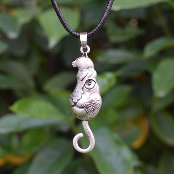 

12pcs animal lovely cat pendant necklace gift for lovers jewelry necklaces, Silver