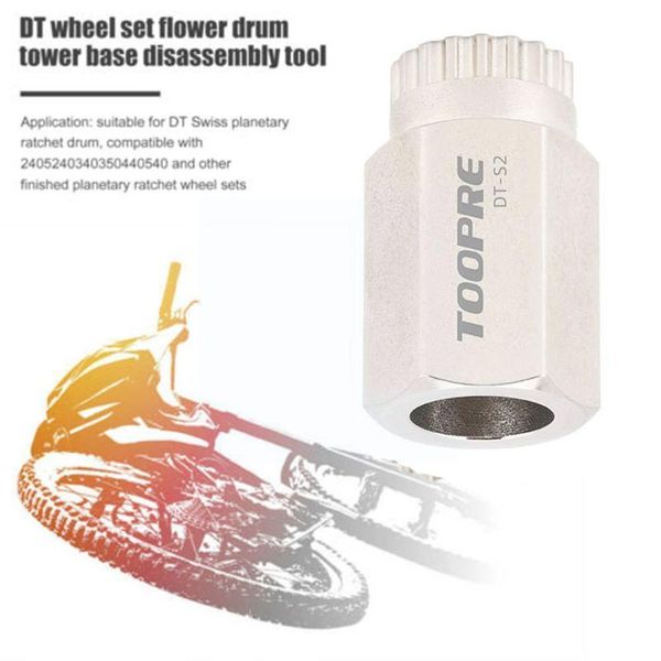 

tools ratchet installation and removal tool for 240/180 dt hub remover wheel drum nut repair bicycle kits bike m7i9