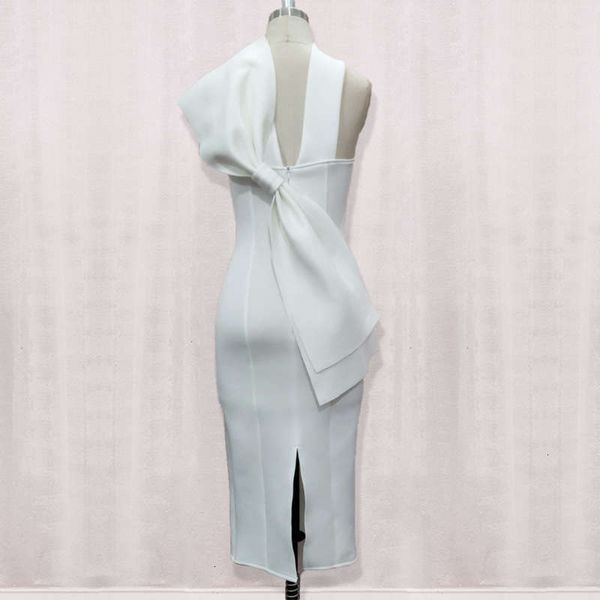 

bow casual dresses backless dress women's white, Black;gray
