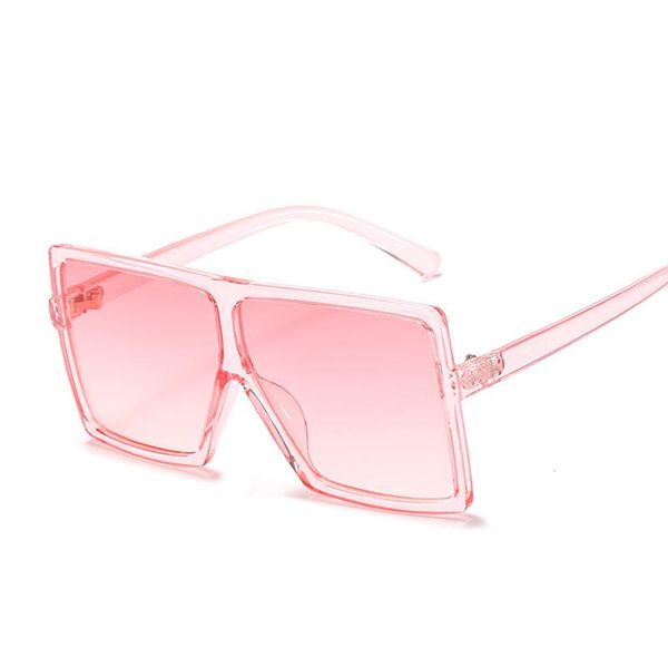 

sunglasses fashion square kids big frame sun glasses brand designer boys girls eyewear gradient mirror oversized oculos de sol, Blue