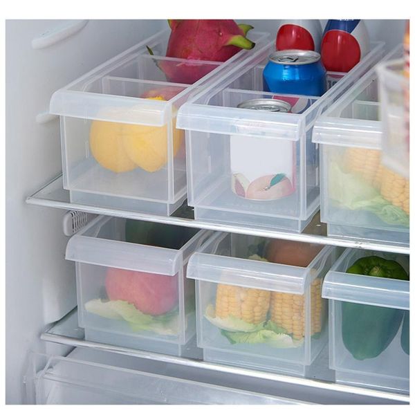 

refrigerator drawer storage box squares transparent vegetable eggs container rangement cuisine organizer bottles & jars