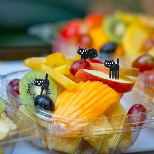 

forks 18 pcs creative ant design fruit fork party supplies