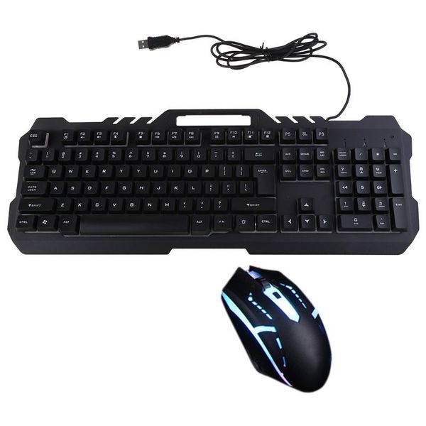 

keyboard mouse combos combo pc gamer led gaming and set wired 2.4g q1jf