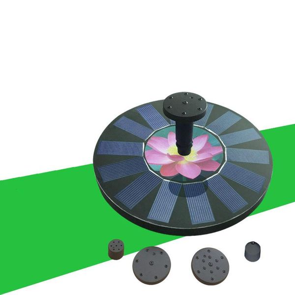 

1.4w solar power water pump 180l/h fountain for garden 20000 hours lifetime with battery decorations