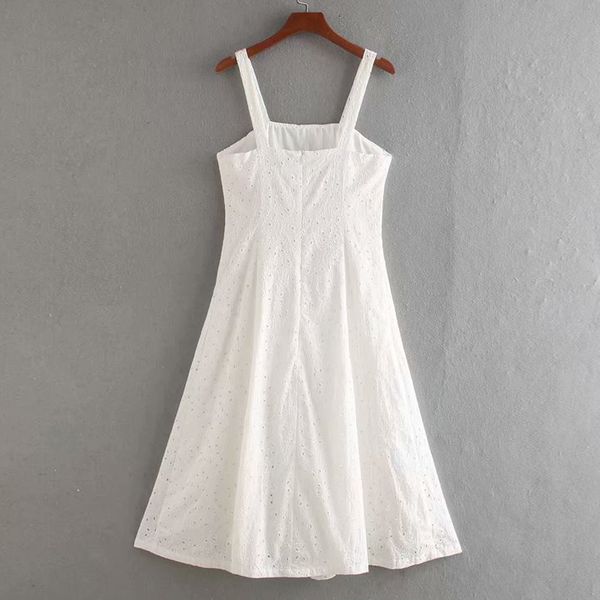 

dresses harajuku sweet white hollow embroidery sleeveless strapless chic women's dress lovely and simple leisure vacation female dresse, Black;gray