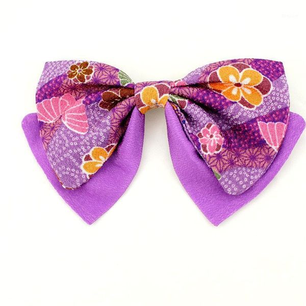 

butterfly hair clip japanese style kanzashi flower yukata kimono outfit geisha graduation ceremony ornaments hw0801