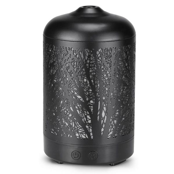 

essential oils diffusers creative iron art aroma diffuser spray humidifier home bedroom deskwood grain oil eu plug