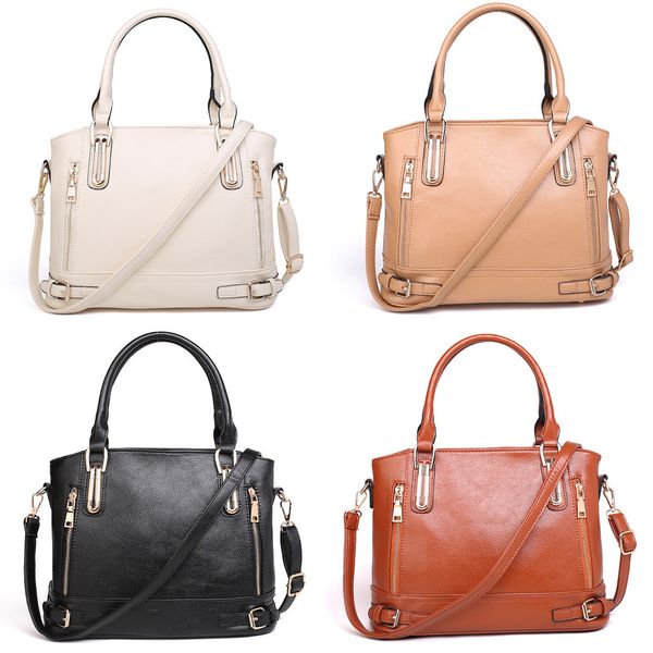 

2021 new women's bag litchi pattern handbag fashion flow one shoulder underarm messenger tote bag, Black;red