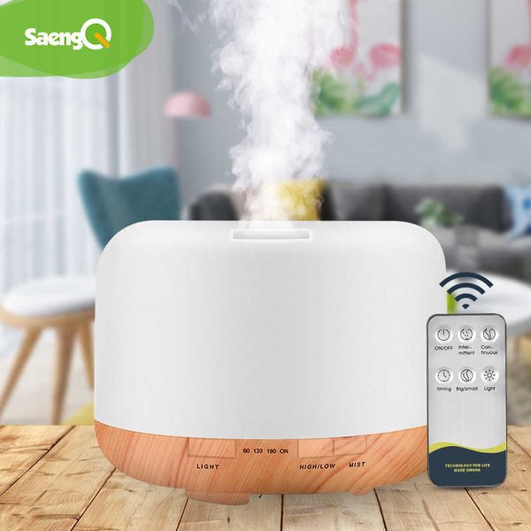 Air Humidifier Aromaterapia Elétrica Aromaterapia Aromaterapia Humidificadores Difusores Ultrasônicos Frescos Mist Maker Fogger LED Essential 210724