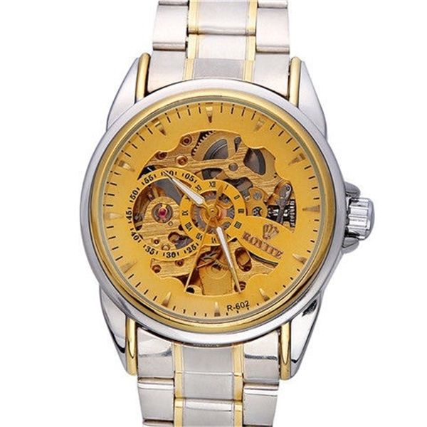 

new tourbillon business watch fashion sport waterproof men's watch, Slivery;brown