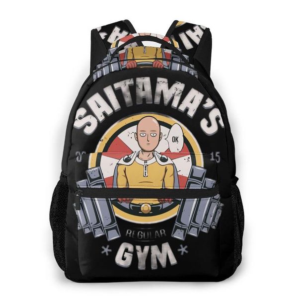 

backpack ok man gym art cute knapsack for men women one punch books female school 2021