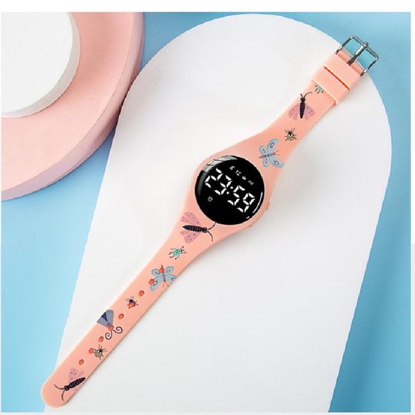 

wristwatches smart electronic led watch multi-functional digital sports waterproof student for women men, Slivery;brown