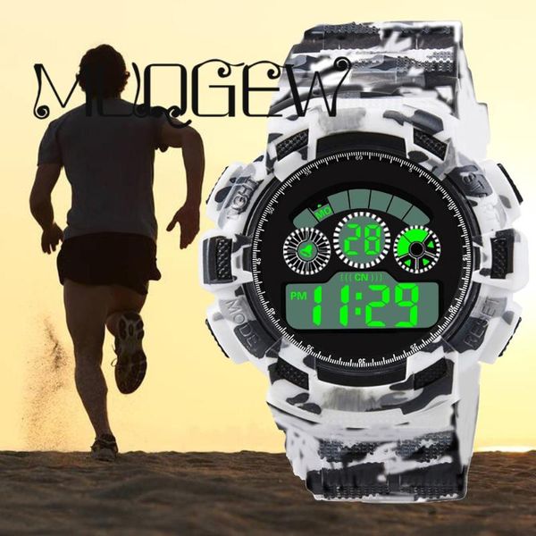 

wristwatches digital military for men fashion sport mechanical watch manual winding male automatic, Slivery;brown