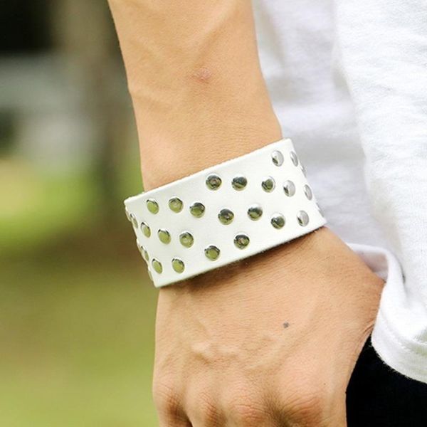 

tennis fashion bracelets for women cowhide punk decorate willow charms bracelet homme femme men jewelry vintage, Golden;silver