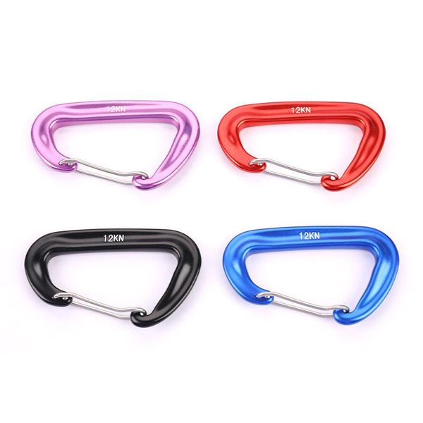 

cords, slings and webbing climbing carabiner mountaineering buckle hook 12kn safety lock outdoor