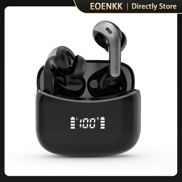 

true wireless earphones hifi tone quality ipx5 waterproof bluetooth headphones ai stero auto-pairing earbuds play music 3-4hrs &